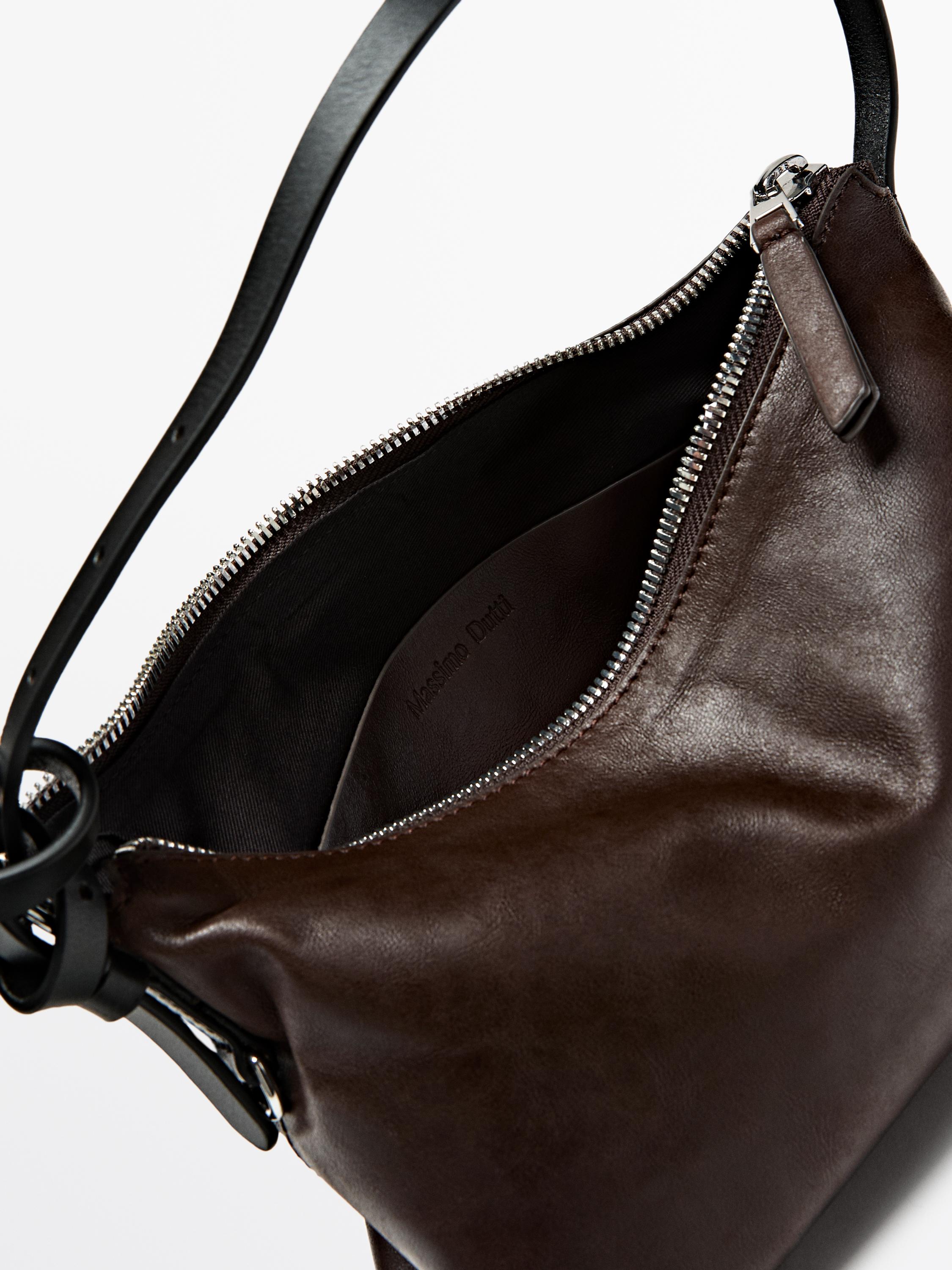 Small nappa leather bag